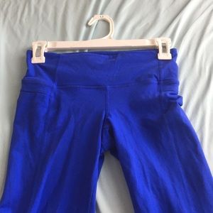 XS Athleta Capri Leggings - Royal Blue
